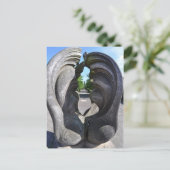 briefkaart "Monument" (Staand voorkant)