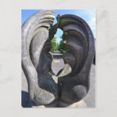 briefkaart "Monument" (Voorkant)