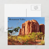 Briefkaart - Monument Valley (Voorkant / Achterkant)