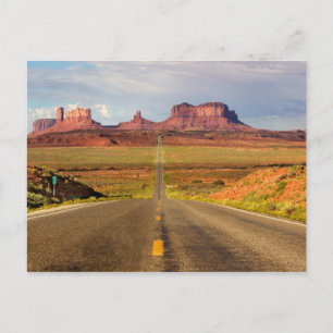 Briefkaart Monument Valley Utah ~de Navajo Nation