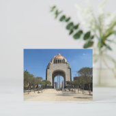 Briefkaart Monument voor de Revolutie, Mexico City (Staand voorkant)