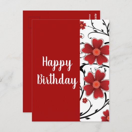 Briefkaart mooie expressies (Voorkant / Achterkant)