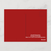 Briefkaart mooie expressies (Achterkant)