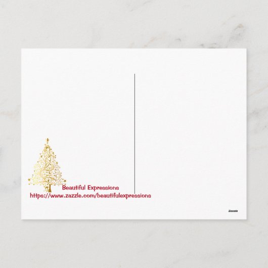 Briefkaart mooie expressies (Achterkant)