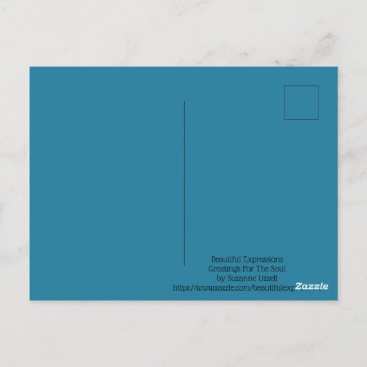 Briefkaart mooie expressies (Achterkant)