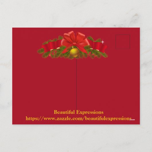 Briefkaart mooie expressies (Achterkant)