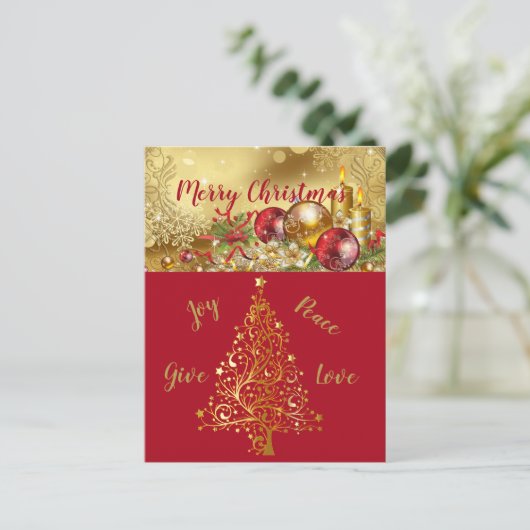 Briefkaart mooie expressies (Staand voorkant)