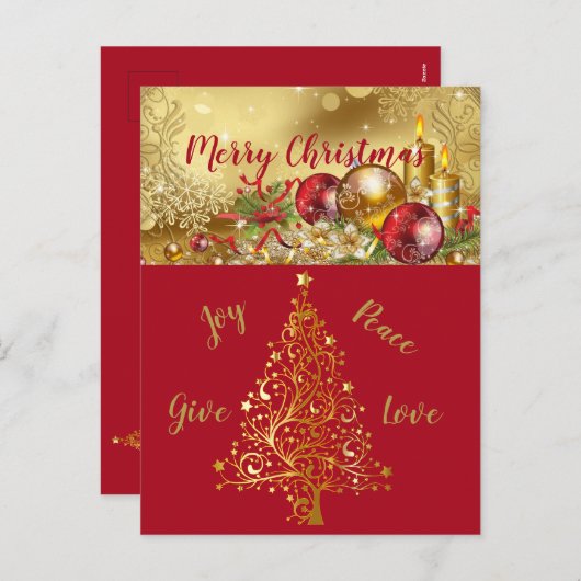 Briefkaart mooie expressies (Voorkant / Achterkant)