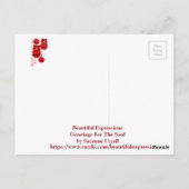 Briefkaart mooie expressies (Achterkant)