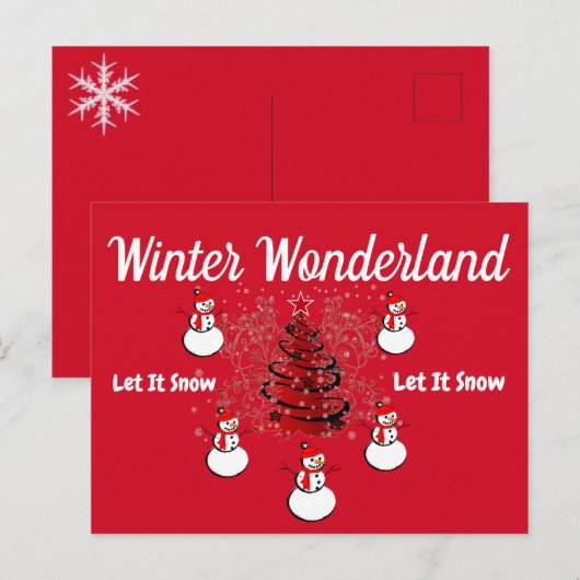 Briefkaart mooie expressies (Voorkant / Achterkant)