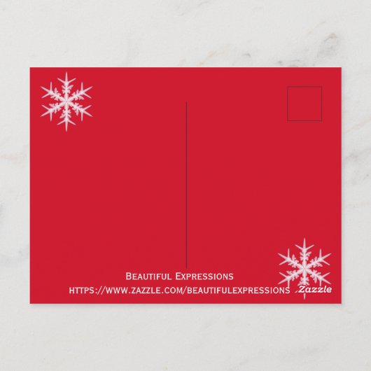 Briefkaart mooie expressies (Achterkant)