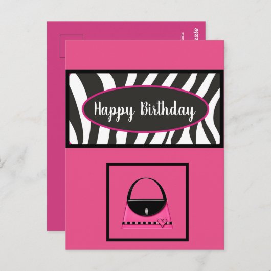 Briefkaart mooie expressies (Voorkant / Achterkant)