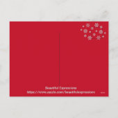 Briefkaart mooie expressies (Achterkant)