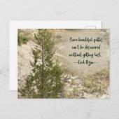 Briefkaart Mooie paden (Voorkant / Achterkant)