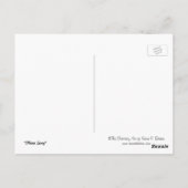 briefkaart "Moon Song" (Achterkant)