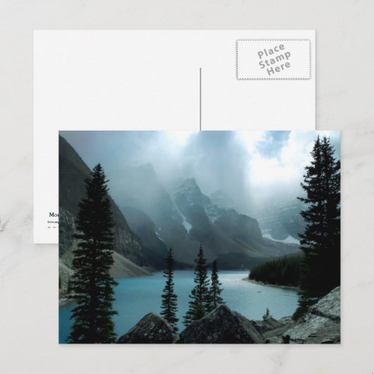 Briefkaart Moraine Lake (Voorkant / Achterkant)