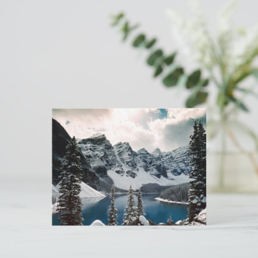 Briefkaart Moraine Lake (Staand voorkant)