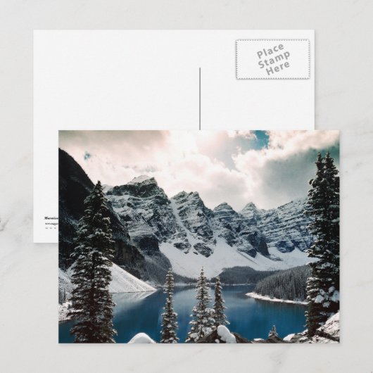 Briefkaart Moraine Lake (Voorkant / Achterkant)