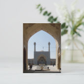 Briefkaart Mosque, Isfahan, Iran (Staand voorkant)