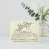 briefkaart "Mosquito Mecanico Gigantesco" (Staand voorkant)