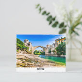 Briefkaart Mostar (Staand voorkant)