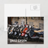 Briefkaart motorfiets (Voorkant / Achterkant)