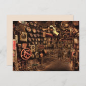 briefkaart motorruimte (Voorkant / Achterkant)