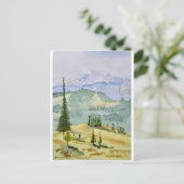 Briefkaart - Mount Rainier (Staand voorkant)