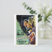 Briefkaart - Movie poster "Johnny O'Clock" 1947 (Staand voorkant)