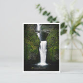 Briefkaart-Multnomah-Herfsten, Oregon Briefkaart (Staand voorkant)