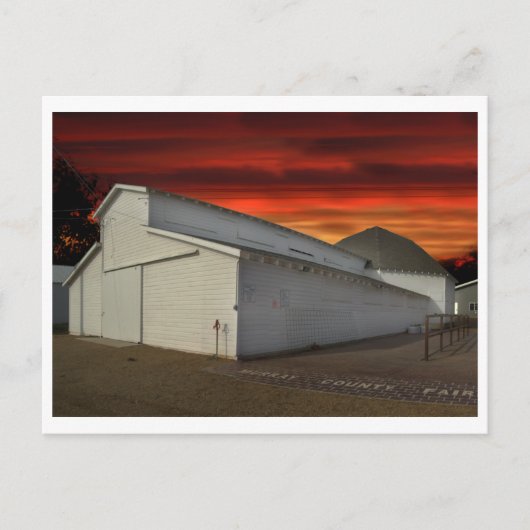 Briefkaart, Murray County barn Briefkaart (Voorkant)