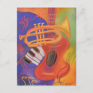 Briefkaart: Music-reeks 10 Briefkaart