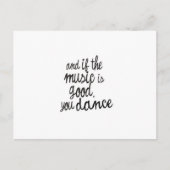 Briefkaart Muziek- en dansprijsopgave (Voorkant)