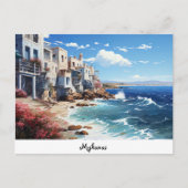 Briefkaart Mykonos (Voorkant)
