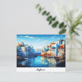 Briefkaart Mykonos (Staand voorkant)