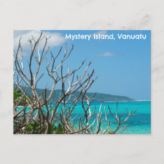 Briefkaart Mystery Island, Vanuatu.