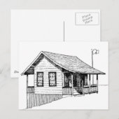 Briefkaart na Kantoor (Voorkant / Achterkant)