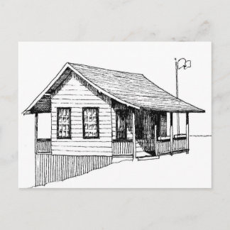 Briefkaart na Kantoor