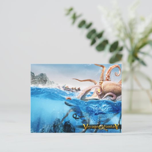 Briefkaart naar Fantasy - De Cracken (Staand voorkant)