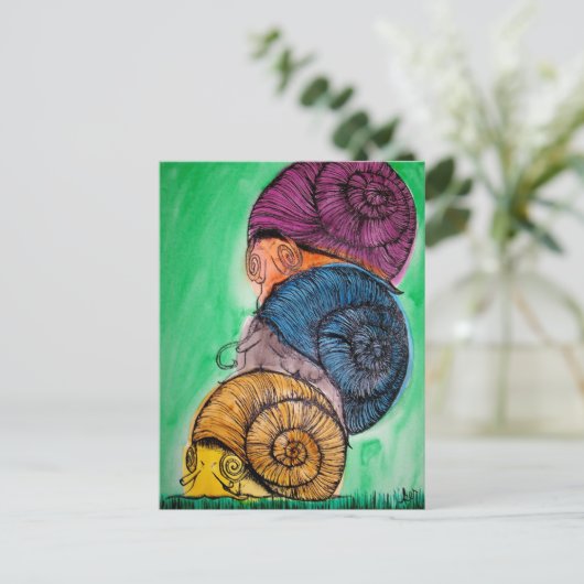 Briefkaart nagelvijlen (Staand voorkant)