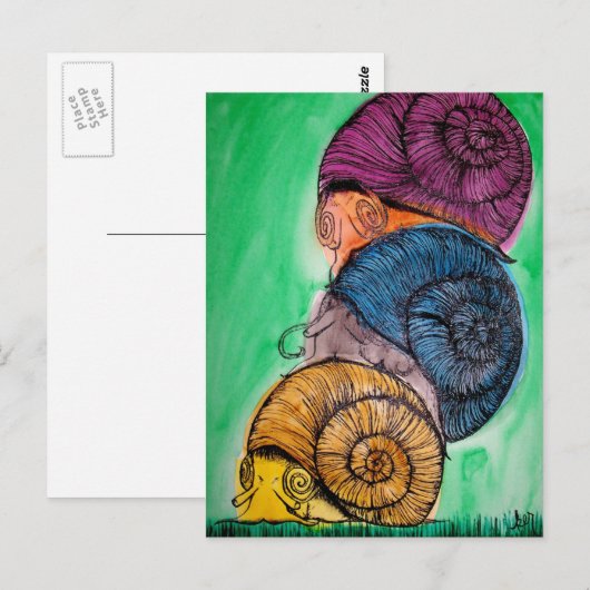 Briefkaart nagelvijlen (Voorkant / Achterkant)