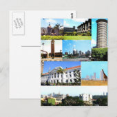 Briefkaart Nairobi Montage, Kenia (Voorkant / Achterkant)