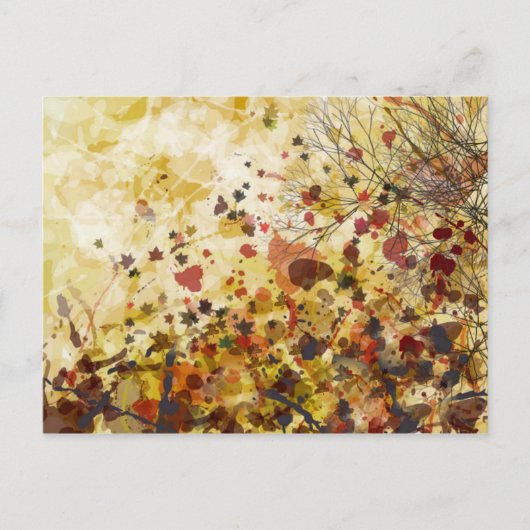 Briefkaart najaar (Voorkant)