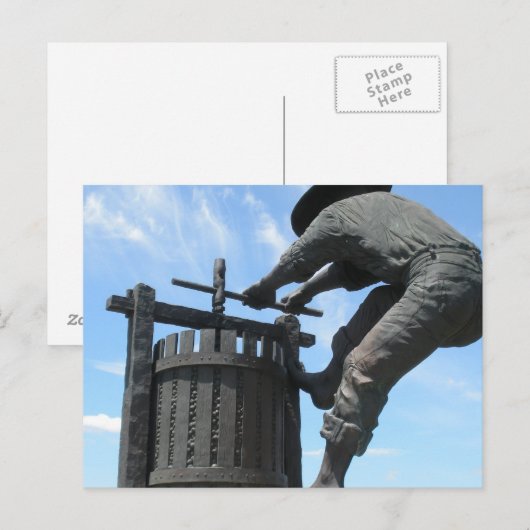 Briefkaart Napa Valley (Voorkant / Achterkant)