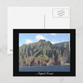 Briefkaart Napali Coast (Voorkant / Achterkant)