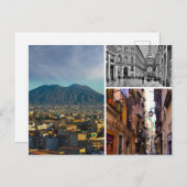 Briefkaart Napels Italië (Voorkant / Achterkant)
