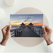Briefkaart Napels Pier Florida