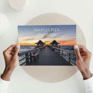 Briefkaart Napels Pier Florida