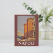  briefkaart Napoli Italië (Staand voorkant)