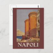  briefkaart Napoli Italië (Voorkant / Achterkant)